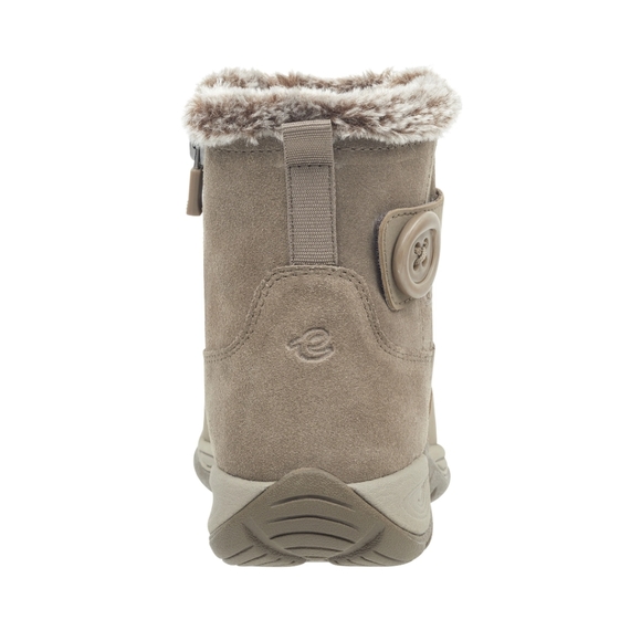 Easy Spirit Excel Cold Weather Booties. Water Resistant, Suede Zip- Up 8W. - Picture 6 of 16
